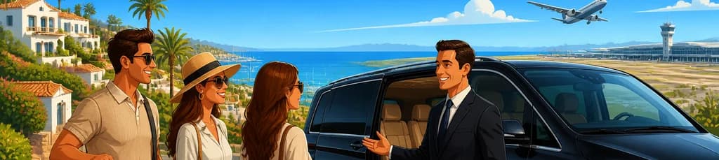 Servicio de traslado privado: de Lomas de Cabopino al aeropuerto de Málaga (AGP)
