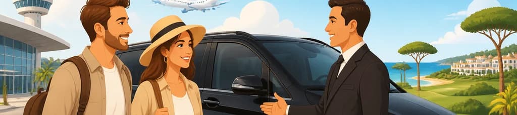 Traslado privado desde el aeropuerto de Málaga (AGP) con destino a Novo Sancti Petri