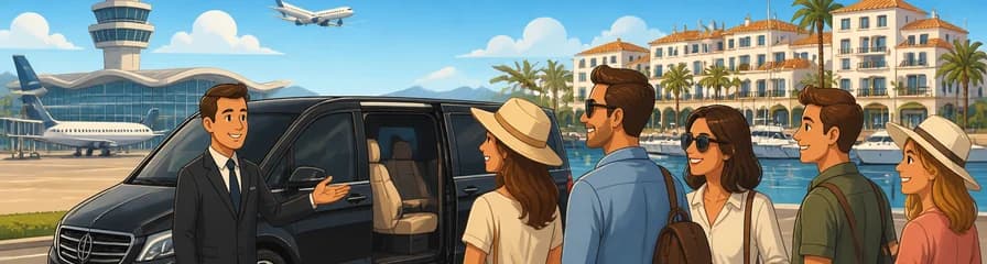 Servicio de traslado privado: del aeropuerto de Málaga (AGP) a Puerto de la Duquesa