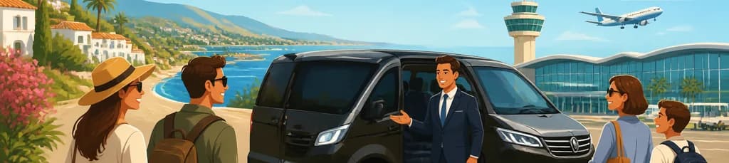 Servicio de traslado privado: de Torremuelle al aeropuerto de Málaga (AGP)