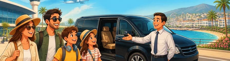 Servicio de traslado privado desde el aeropuerto de Málaga (AGP) con destino a Benalmádena Costa