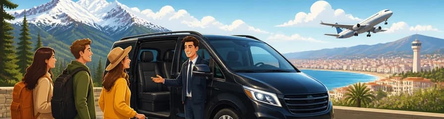 Servicio de traslado privado: de Sierra Nevada al Aeropuerto de Málaga (AGP)