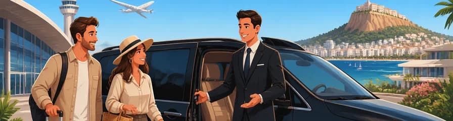 Servicio de traslado privado desde el Aeropuerto de Alicante-Elche (ALC) hasta Cabo de las Huertas en Alicante