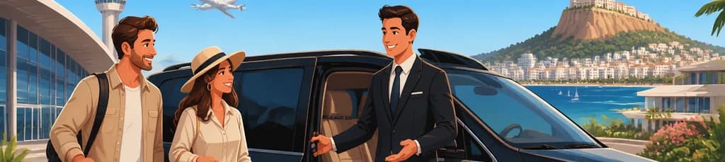Servicio de traslado privado desde el Aeropuerto de Alicante-Elche (ALC) hasta Cabo de las Huertas en Alicante