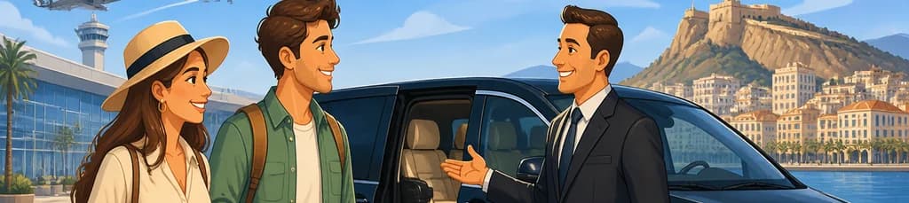 Servicio de traslado individual desde el Aeropuerto de Alicante-Elche (ALC) hasta la ciudad de Alicante