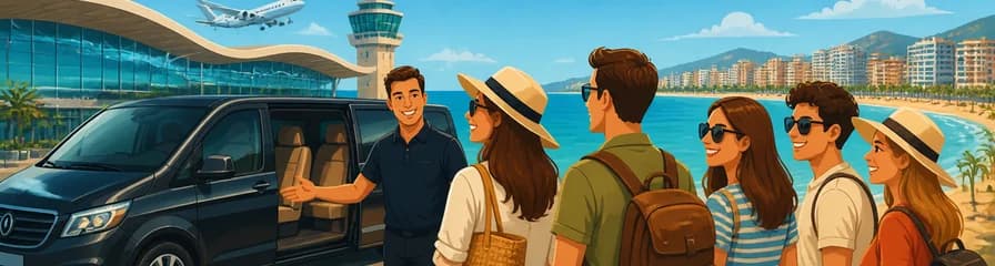 Servicio de traslado privado desde el Aeropuerto de Alicante-Elche (ALC) hasta Alicante Playa San Juan