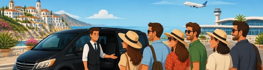 Servicio de traslado privado: de Altea Campomanes al aeropuerto de Alicante-Elche (ALC)