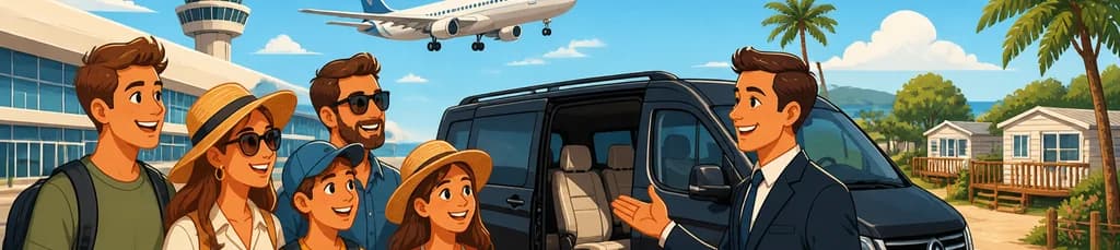 Servicio de traslado privado desde el Aeropuerto de Alicante-Elche (ALC) hasta el Camping Marjal Costa Blanca