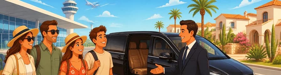 Servicio de traslado privado desde el aeropuerto de Alicante-Elche (ALC) hasta la Urbanización Doña Pepa