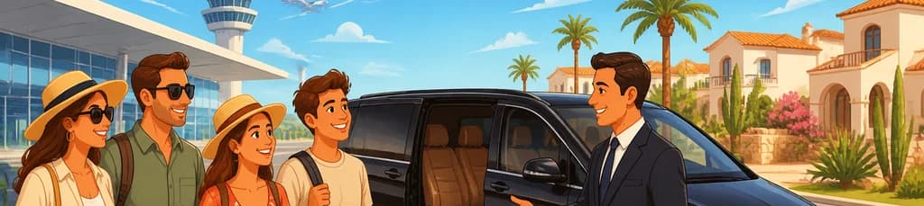 Servicio de traslado privado desde el aeropuerto de Alicante-Elche (ALC) hasta la Urbanización Doña Pepa