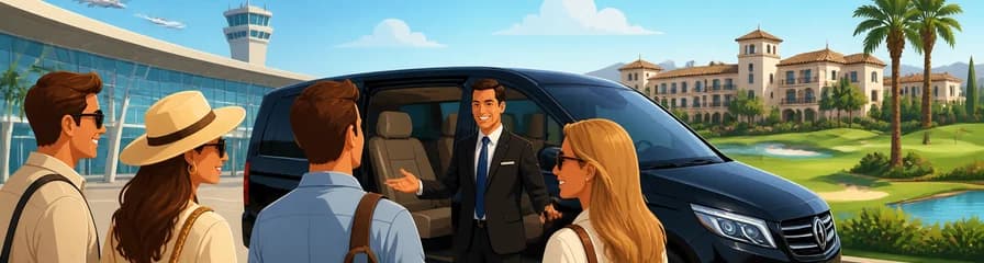 Servicio de traslado privado: del aeropuerto de Alicante-Elche (ALC) a El Valle Golf Resort