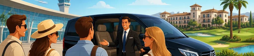 Servicio de traslado privado: del aeropuerto de Alicante-Elche (ALC) a El Valle Golf Resort