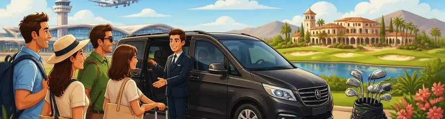 Servicio de traslado privado: del aeropuerto de Alicante-Elche (ALC) a Hacienda de Álamo Golf