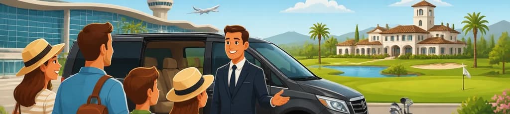 Servicio de traslado individual desde el aeropuerto de Alicante (ALC) hasta Hacienda Riquelme Golf Resort
