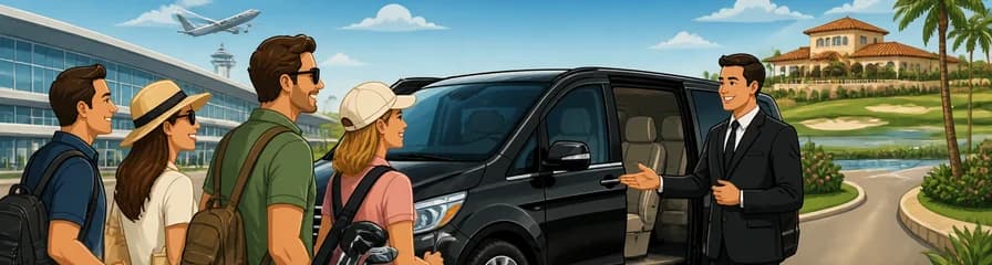 Servicio de traslado privado: del aeropuerto de Alicante-Elche (ALC) al Lo Romero Golf Resort