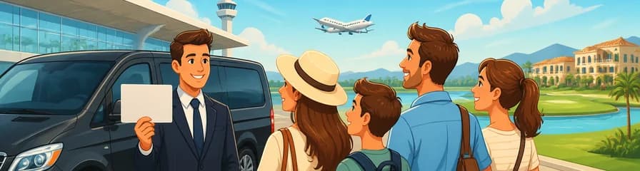 Servicio de traslado privado desde el Aeropuerto de Alicante-Elche (ALC) hasta Mar Menor Golf Village