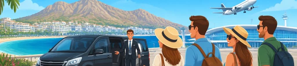 Servicio de traslado privado: de Playa del Albir al Aeropuerto de Alicante-Elche (ALC)