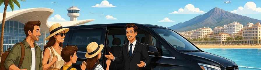 Servicio de traslado privado desde el aeropuerto de Málaga (AGP) con destino a Fuengirola