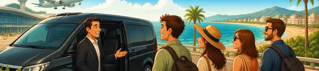 Servicio de traslado privado desde el aeropuerto de Mallorca (PMI) con destino a Can Picafort