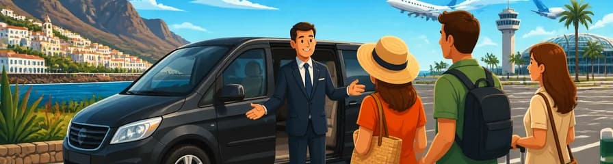 Servicio de traslado privado: de Agaete al aeropuerto de Las Palmas (LPA) en Gran Canaria