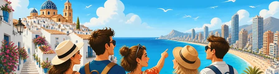 Viaje de un día desde Valencia a Altea y Benidorm