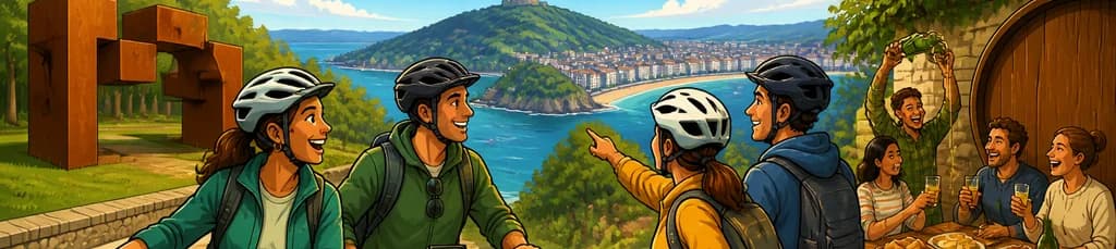 Descubre la cultura gastronómica de San Sebastián en un tour en bicicleta eléctrica