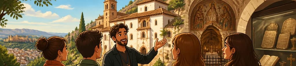 Visita exclusiva a la Abadía del Sacromonte, con entradas y transporte incluidos