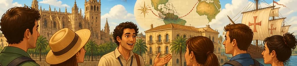 Recorrido a pie por Sevilla: Explorando la Era de los Descubrimientos
