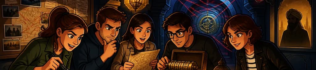 El enigma del tesoro de Jassim: un escape room de infiltración en Fuenlabrada