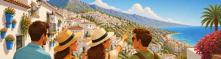 Excursiones privadas desde Málaga a los pueblos de Mijas y Benalmádena