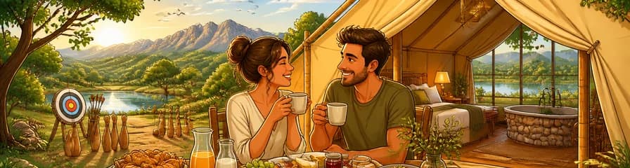 Aventura de Glamping en Tienda Safari con Desayuno en El Toril