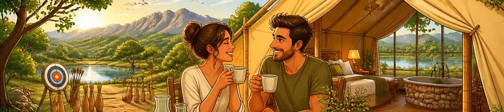 Aventura de Glamping en Tienda Safari con Desayuno en El Toril