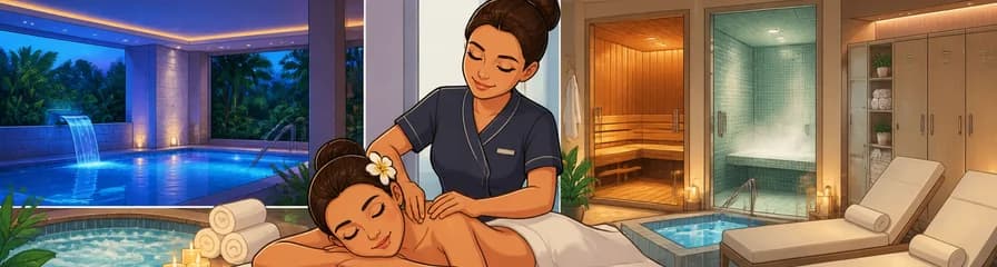 Acceso a las instalaciones del SPA y masaje relajante de espalda