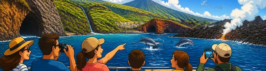 Exploración marítima por la costa de La Palma con avistamiento de cetáceos