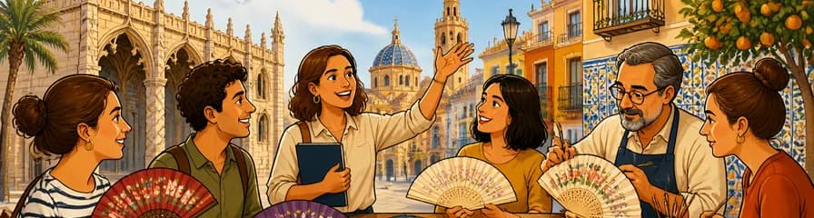 Recorrido y Taller de Abanicos Artesanales en Valencia