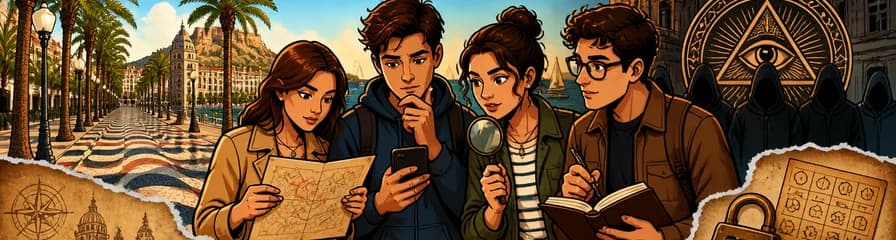Un juego de conspiración en vivo: la sociedad secreta de Alicante