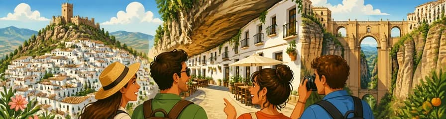 Viaje de un día completo a Zahara, Setenil y Ronda partiendo de Sevilla