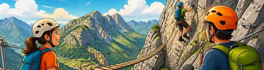 Vive la Aventura de la Escalada en la Vía Ferrata Socastillo: Una Experiencia de Medio Día