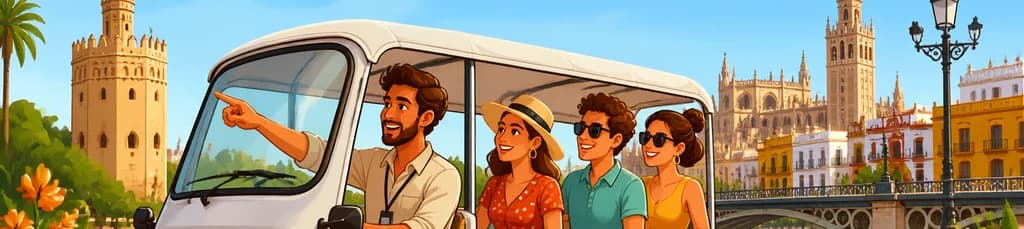 Descubre Sevilla: un recorrido privado en Tuk Tuk por sus tesoros ocultos y lugares emblemáticos