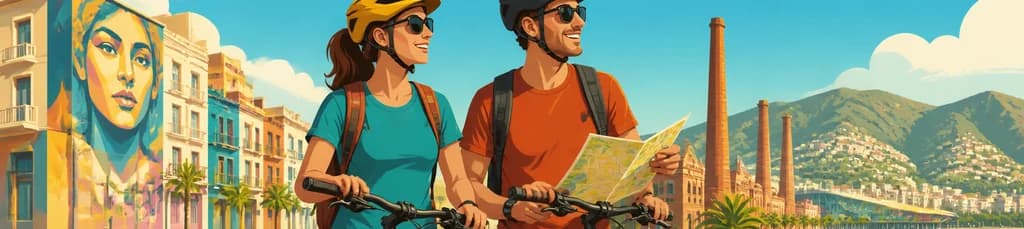 Arriendo de bicicleta de trekking por 24 horas en Málaga