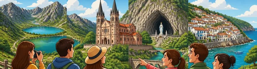 Viaje a los Lagos de Covadonga, Cangas de Onís y Lastres con salida desde Oviedo