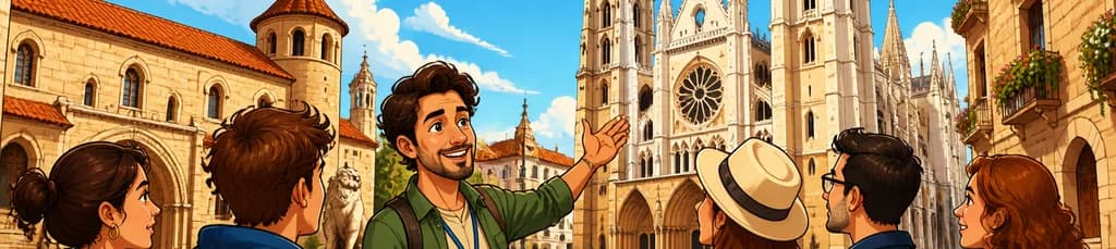 Descubre León: Paseo Privado Introductorio de Dos Horas por la Ciudad con Guía Local