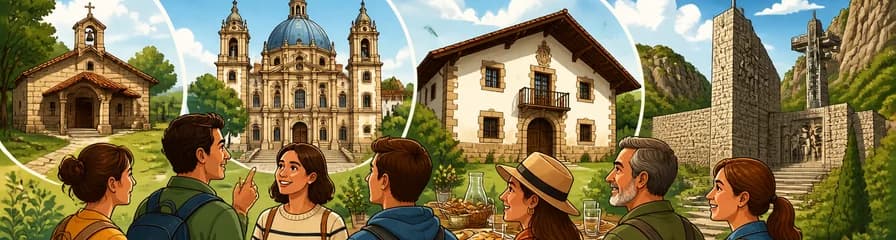 Recorrido por el camino de San Ignacio: visita a tres templos con almuerzo incluido en grupo reducido
