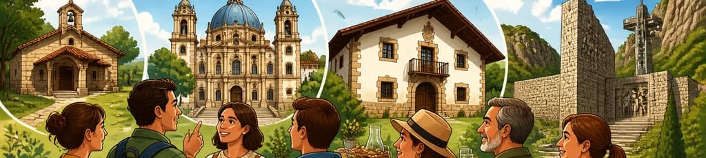 Recorrido por el camino de San Ignacio: visita a tres templos con almuerzo incluido en grupo reducido