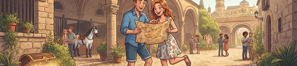 Aventura de descubrimiento y romance: Búsqueda del Tesoro para parejas en Córdoba