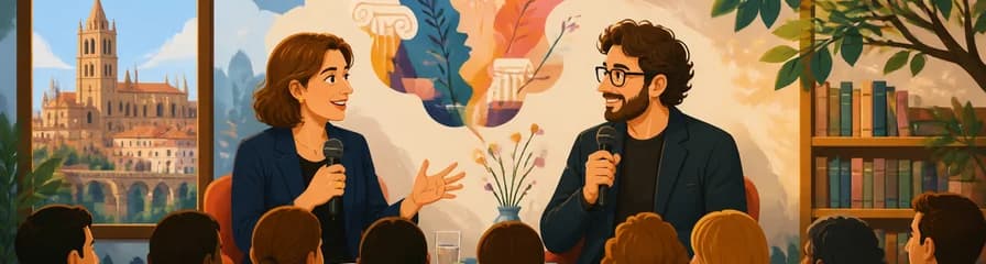 Anna Gener y Miquel Molina conversan sobre la necesidad de la belleza en el Hay Festival Segovia 2026