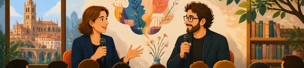 Anna Gener y Miquel Molina conversan sobre la necesidad de la belleza en el Hay Festival Segovia 2026