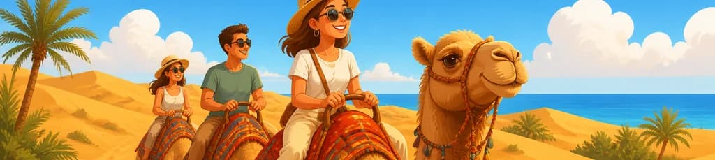 Recorridos en Camello por el Desierto de Dunas de Maspalomas