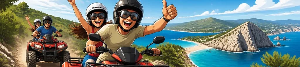 Una aventura en quad por Ibiza