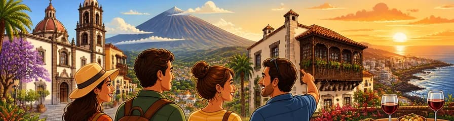 Descubrimiento Cultural de La Laguna, La Orotava y Puerto de la Cruz en Tenerife